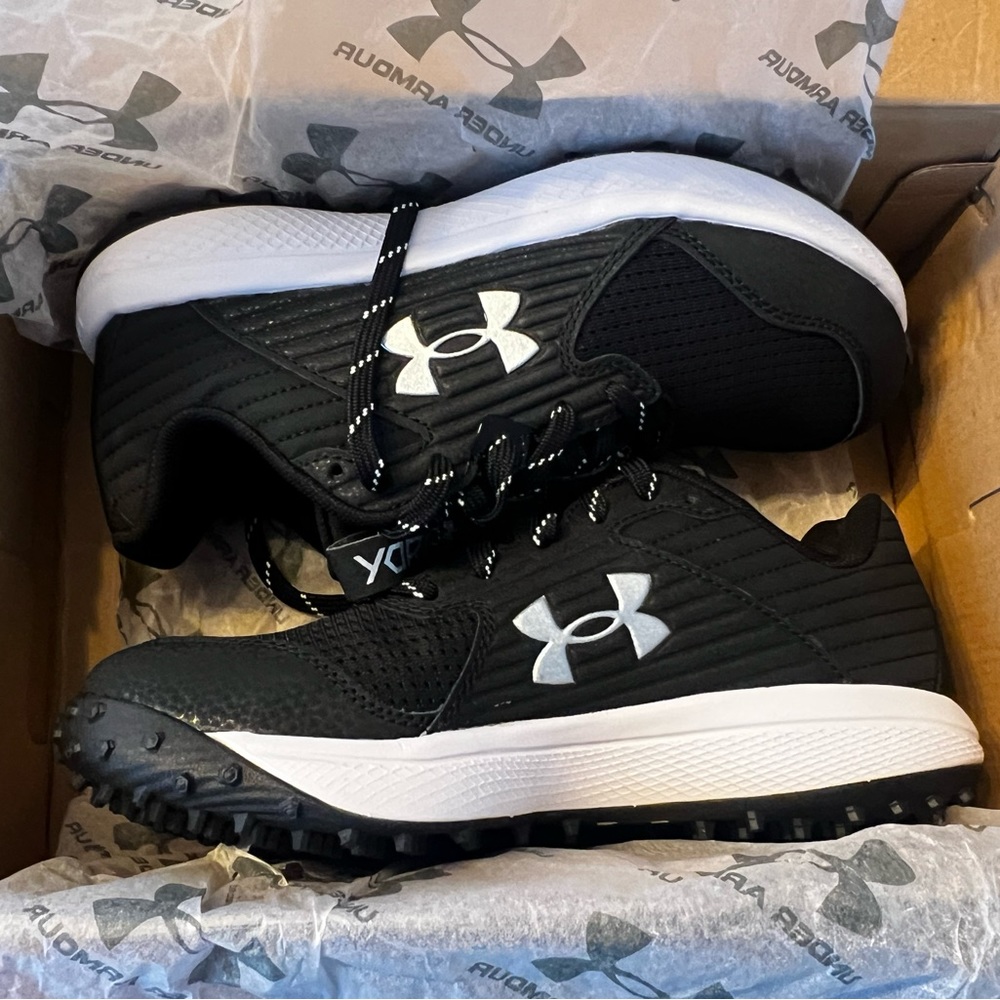 Black Turf Cleats